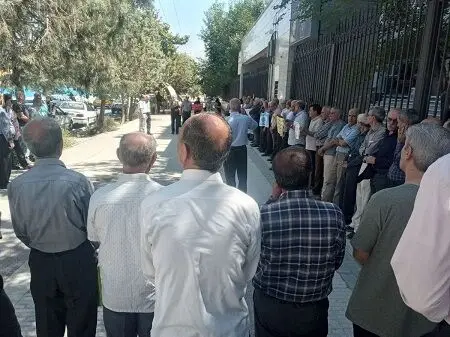 تجمع بازنشستگان تأمین اجتماعی در چند شهر+عکس