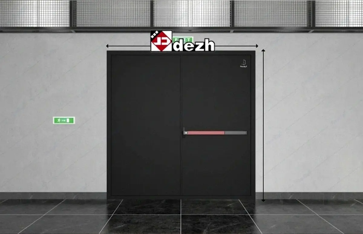 ابعاد درب ضد حریق راه پله چقدر است؟ استانداردها + جدول کامل