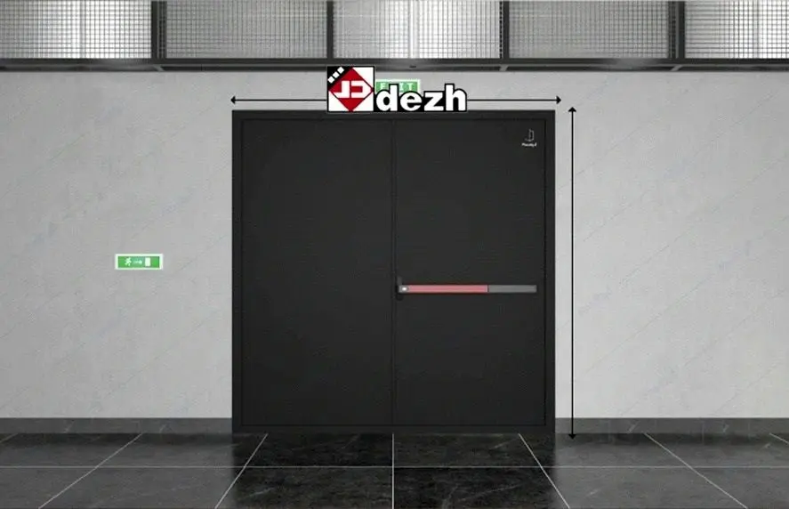 ابعاد درب ضد حریق راه پله چقدر است؟ استانداردها + جدول کامل