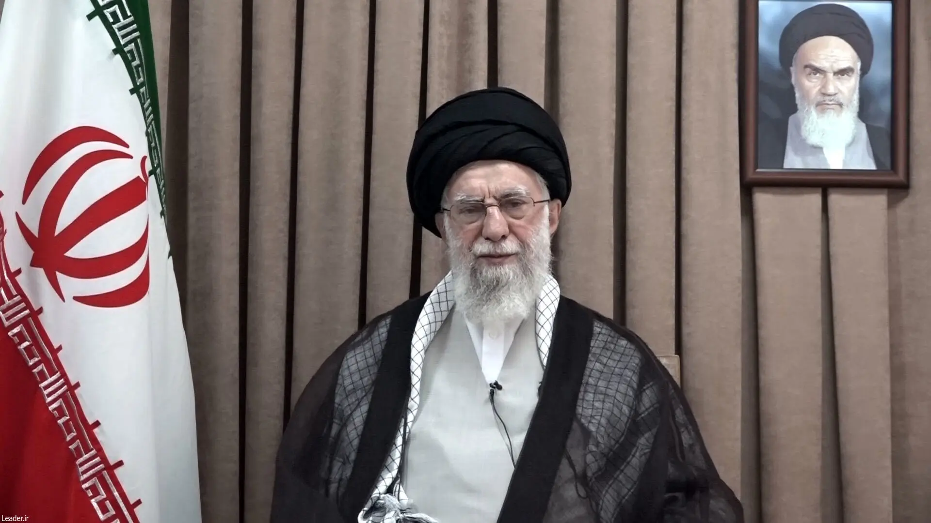سومین پیام تصویری حضرت آیت‌الله خامنه‌ای رهبر معظم انقلاب اسلامی خطاب به ملت عزیز و بزرگ ایران 