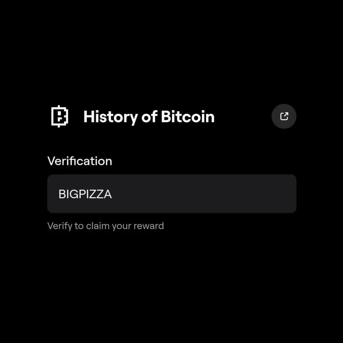 کد تسک History of Bitcoin بازی بلوم امشب ۳ دی ۱۴۰۳ 