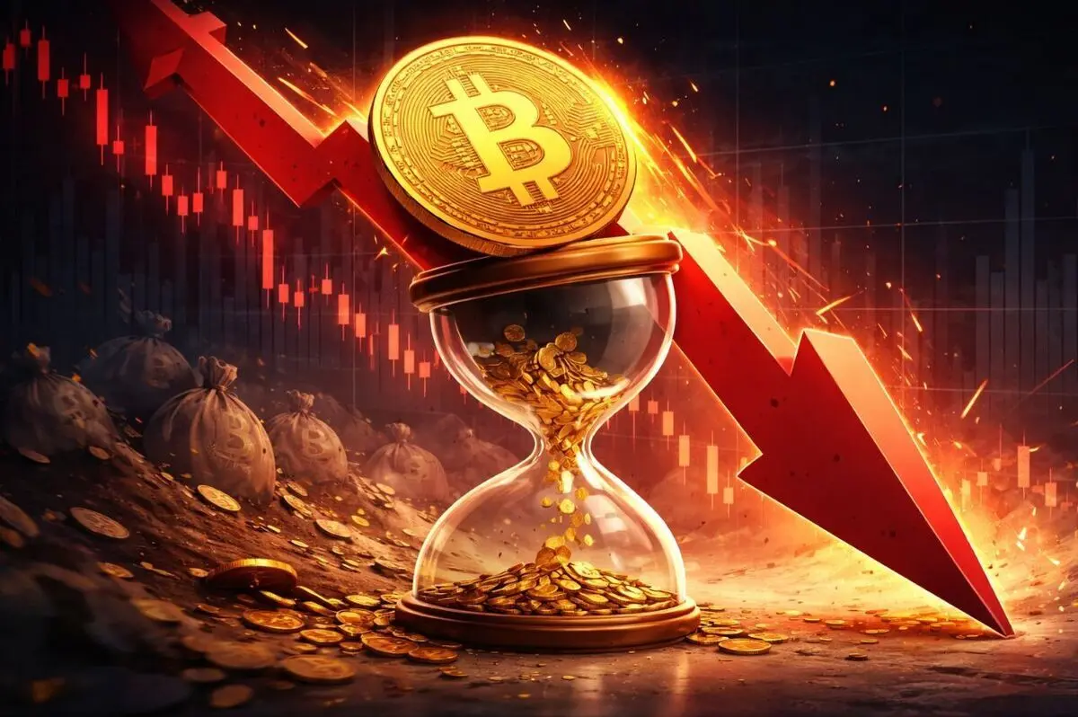 علت سقوط بیت‌کوین چه بود؟ | ریزش آتی بیت‌کوین؛ نشانه خالی شدن بازار از انرژی
