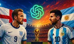 پیش بینی نتیجه بازی فوتبال انگلیس و آرژانتین در جام جهانی ۲۰۲۶ توسط ChatGPT
