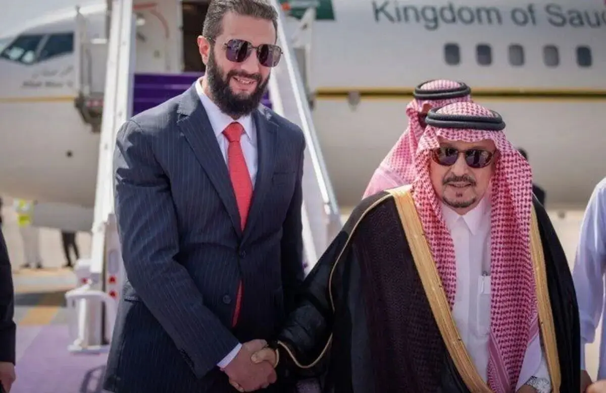 احمد الشرع به عربستان سفر کرد