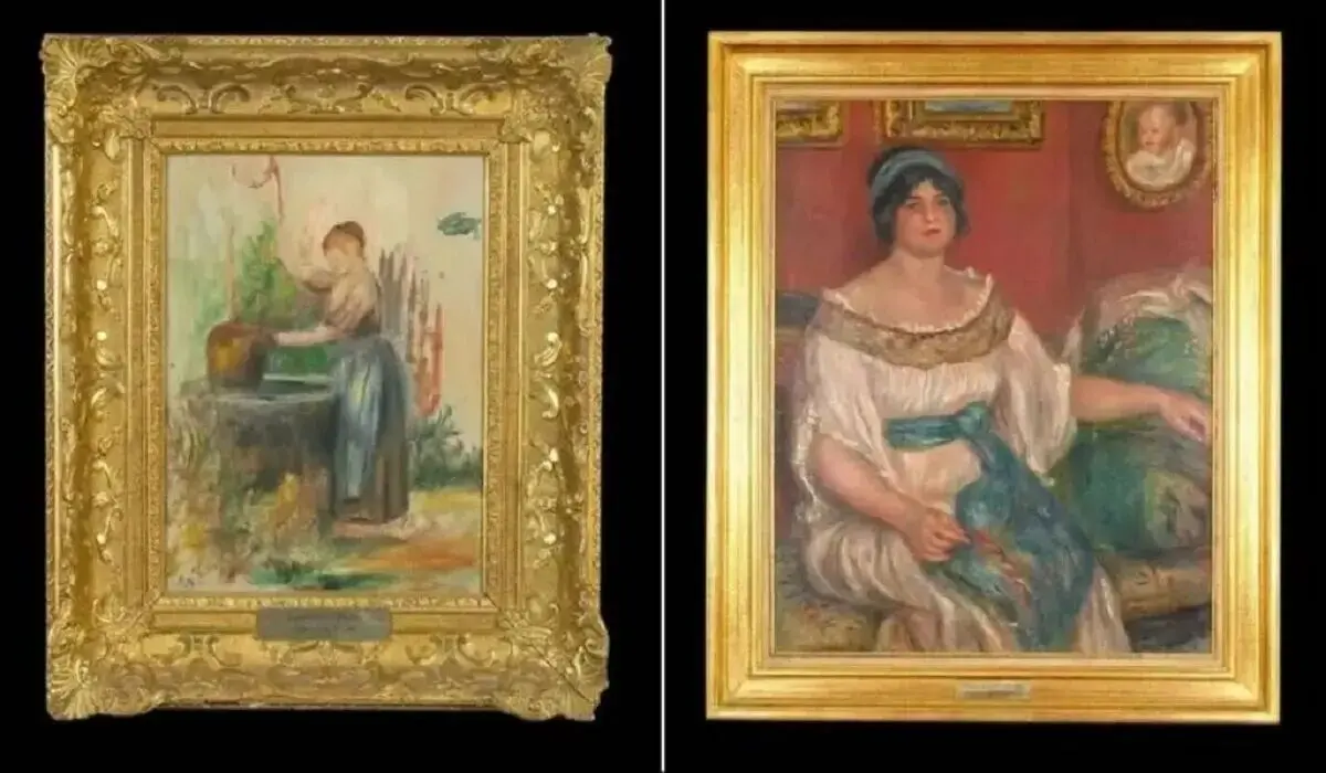 ۲ تابلوی سرقت‌شده رنوار در فرانسه پیدا شد