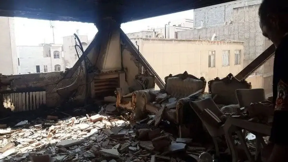 آتش‌سوزی در یک ساختمان مسکونی در نارمک بر اثر نشت گاز