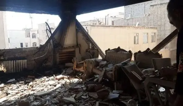 آتش‌سوزی در یک ساختمان مسکونی در نارمک بر اثر نشت گاز