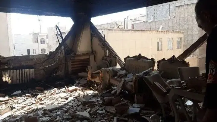 آتش‌سوزی در یک ساختمان مسکونی در نارمک بر اثر نشت گاز