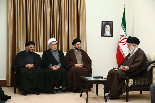 دیدار رییس مجلس اعلای اسلامی عراق با رهبر انقلاب