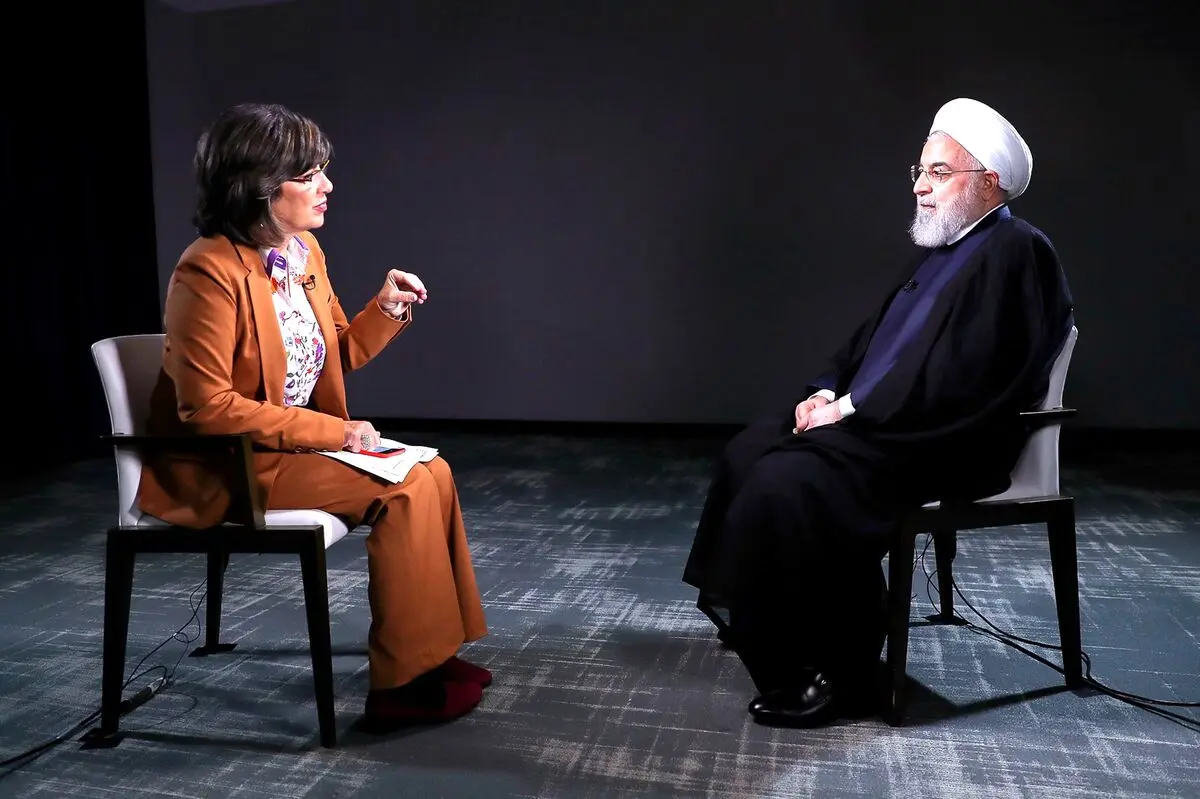 مصاحبه رییس جمهور ایران با شبکه های تلویزیونی CNN و PBS آمریکا