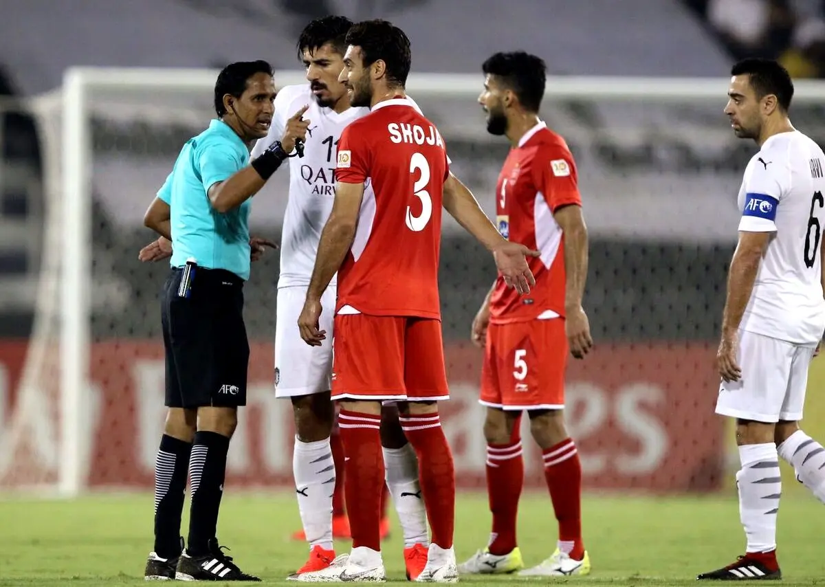 اعتراض قطری ها به داور بازی پرسپولیس و السد