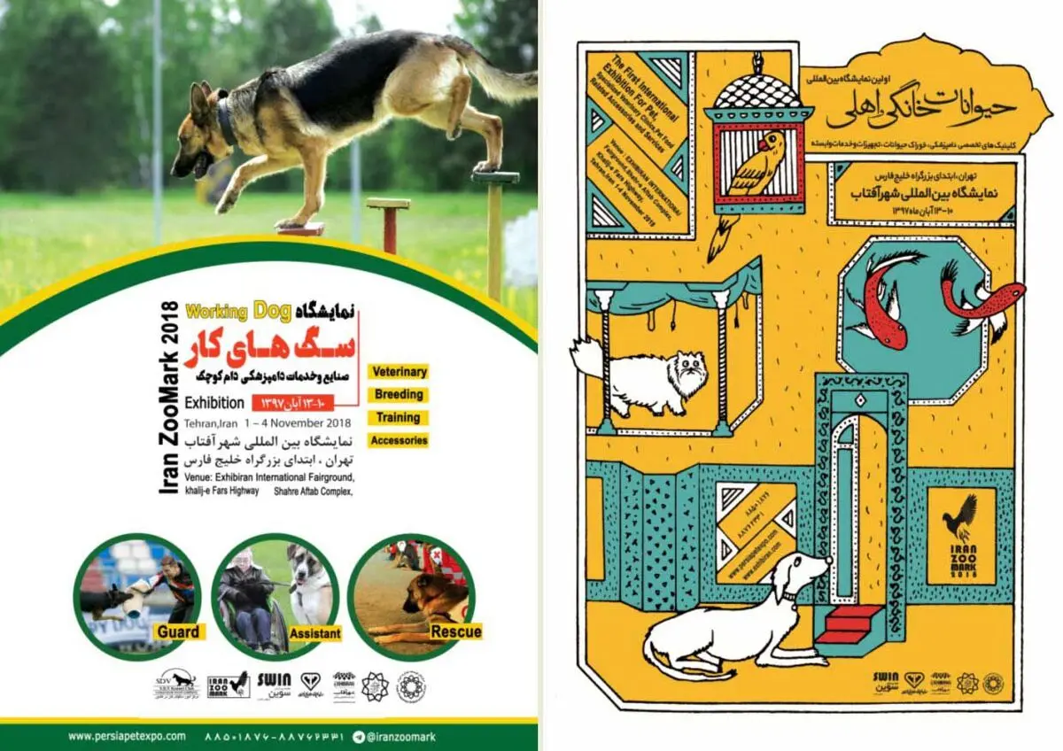 اولین فستیوال بین المللی حیوانات و جانواران + ویدیو