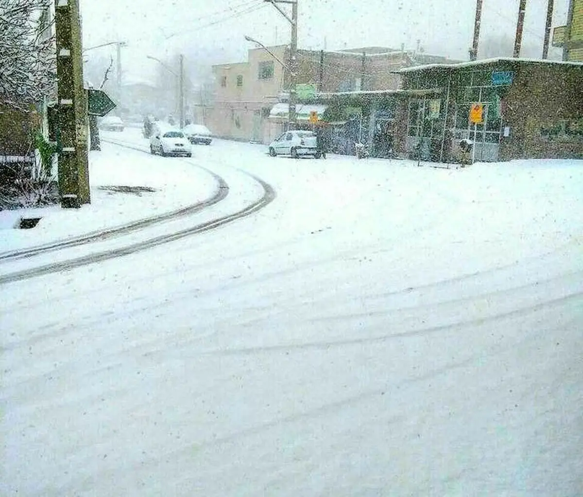 بارش برف پاییزی در تفرش + ویدیو | رسانه خبری اینتیتر رسانه خبری اینتیتر