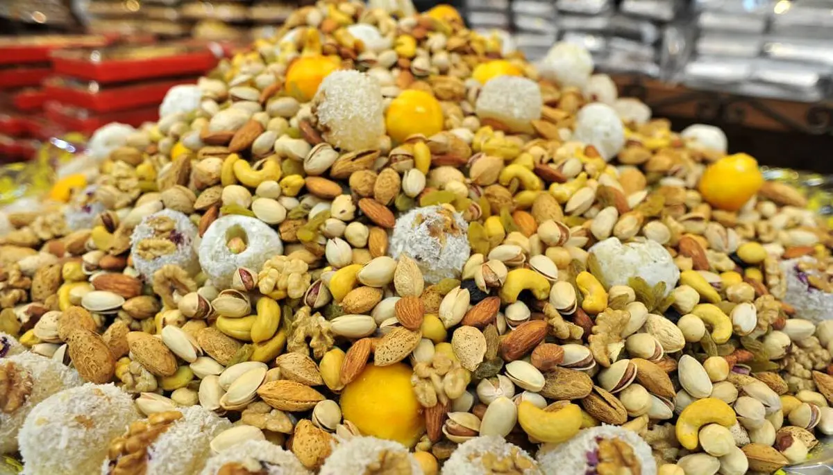 وضعیت بازار آجیل و خشکبار شب یلدا | رسانه خبری اینتیتر رسانه خبری اینتیتر رسانه خبری اینتیتر