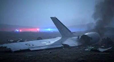 تصاویر دیده نشده از لحظه انفجار هواپیمای رئیس ستاد ارتش لیبی + ویدئو