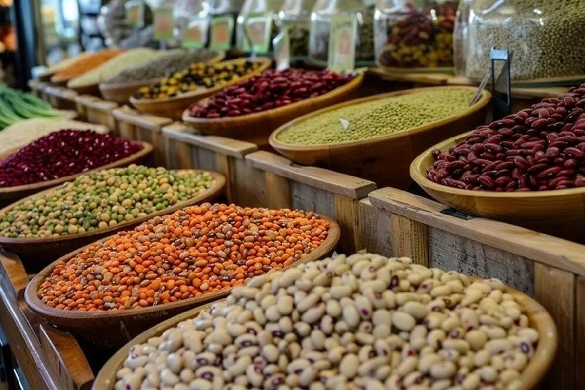 حبوبات ۳۵ درصد گران شد | جزئیات قیمت لوبیا، عدس و نخود اعلام شد
