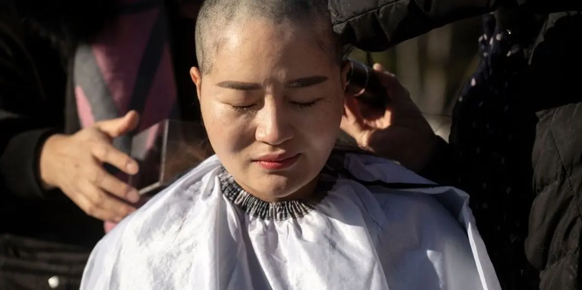 شیوه متفاوت اعتراض زنان در چین + تصویر | رسانه خبری اینتیتر |