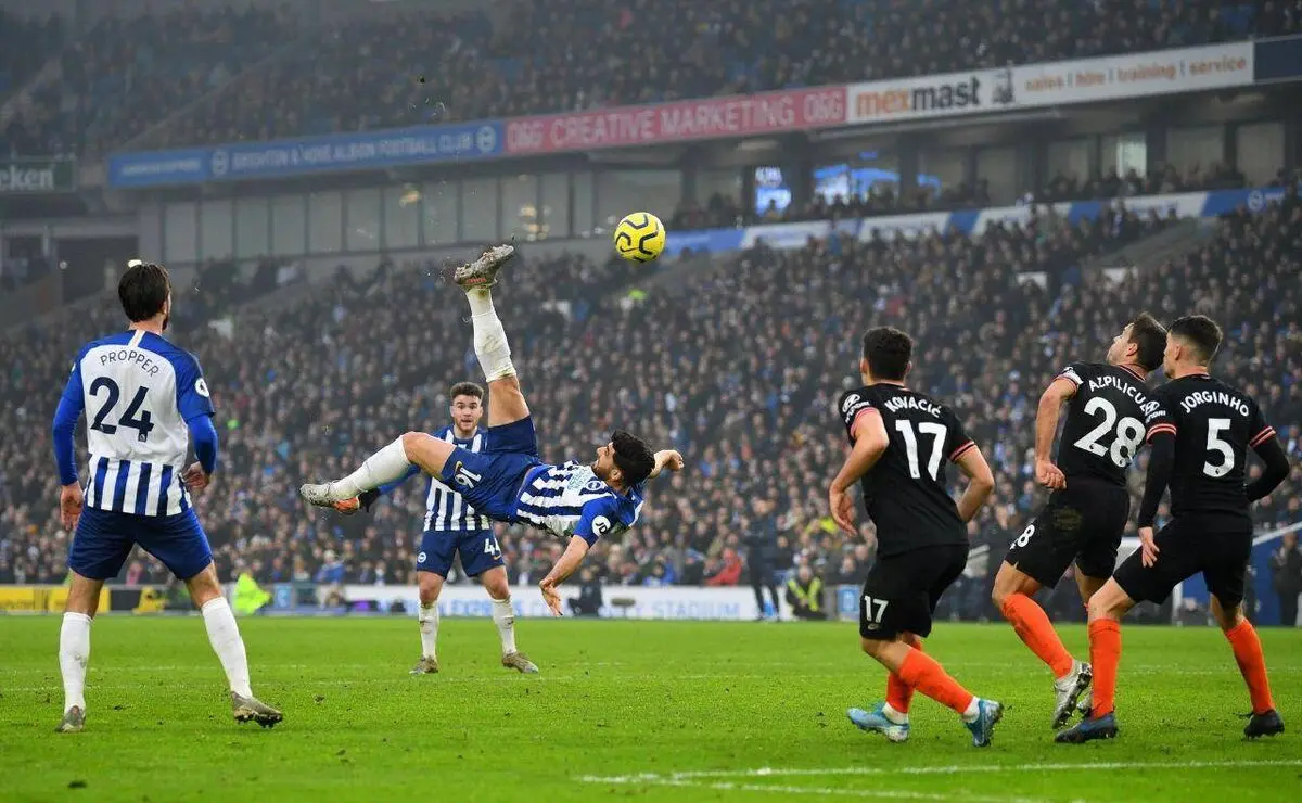 گل جهانبخش سومین گل برتر فصل جاری لیگ انگلیس