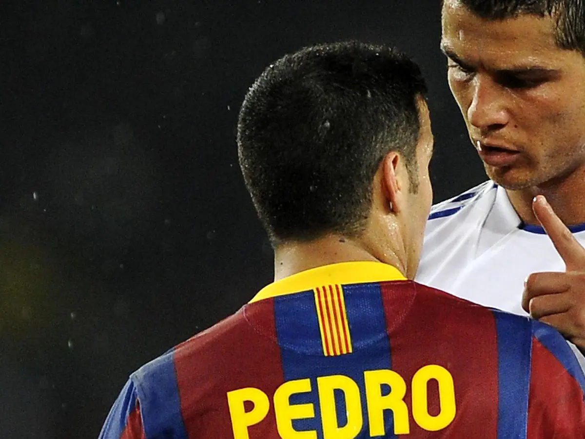مکالمه جنجالی رونالدو و پدرو در ال‌کلاسیکو