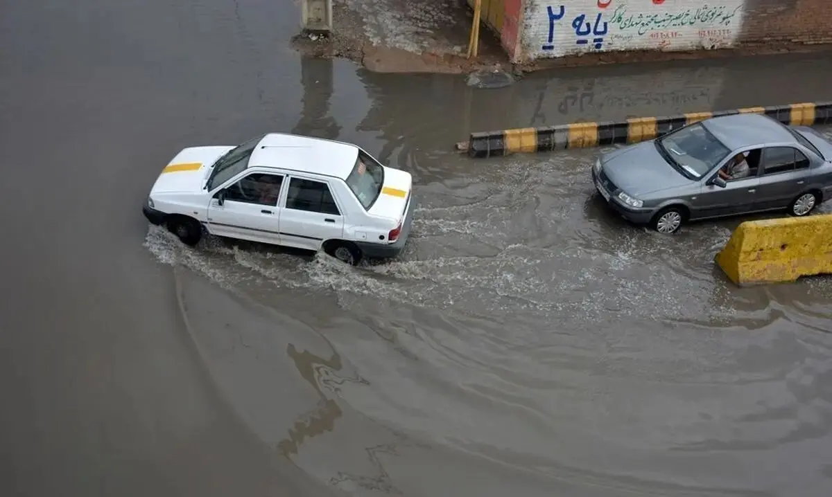 هشدار نارنجی شدت فعالیت سامانه بارشی