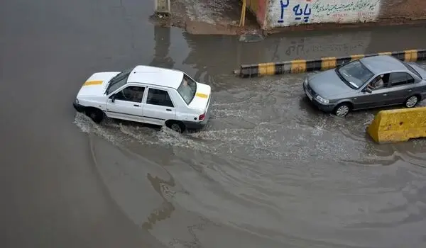 هشدار نارنجی شدت فعالیت سامانه بارشی