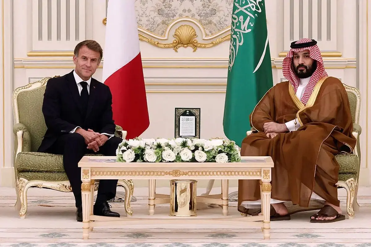 جزئبات دیدار و گفتگوی بن سلمان و مکرون| عربستان وعده افزایش عرضه گازوئیل داد