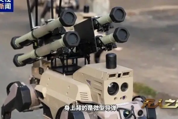 رونمایی از گرگ‌های رباتیک نظامی | دسته‌های مسلح آماده برای جنگ شهری