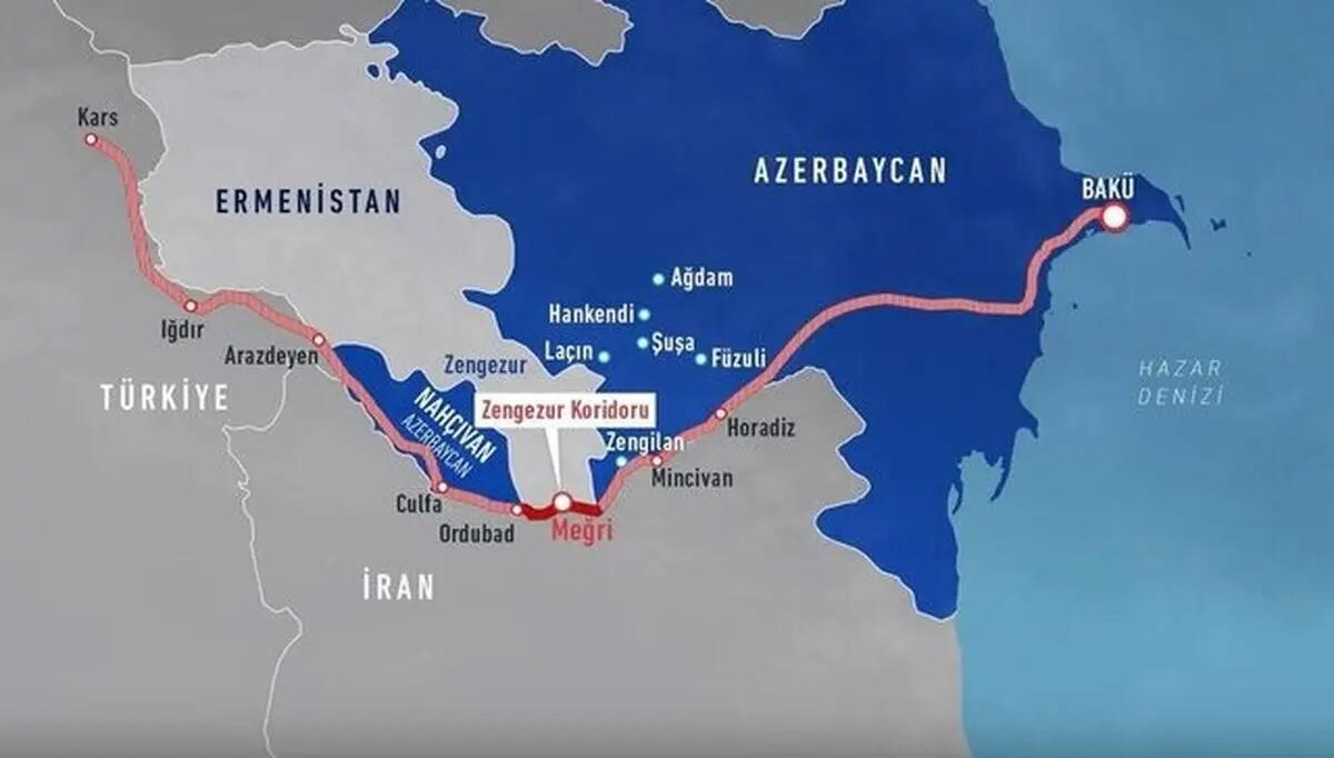 «زنگزور» یک توطئه بزرگ علیه ایران ؛ ترکیه و روسیه می‌خواهند مرز کشورمان را مسدود کنند!