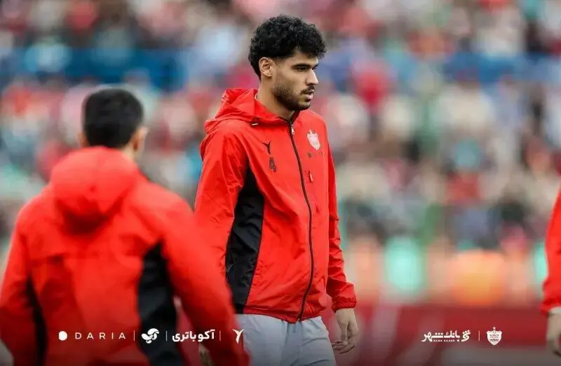 علت غیبت ستاره دفاعی پرسپولیس مقابل فولاد