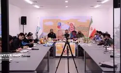 گزارش تصویری نشست خبری حضور جمهوری اسلامی ایران در چهارمین نمایشگاه بین المللی‌ کودک ونوجوان شهاب بغداد