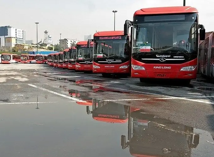 ناوگان اتوبوسرانی تهران نونوار شد
