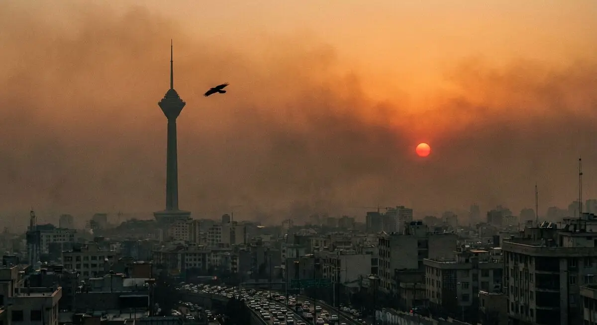 تهران امروز پنجمین شهر آلوده جهان شد؛ تداوم وضعیت ناسالم هوای پایتخت در ۶ آذر ۱۴۰۴