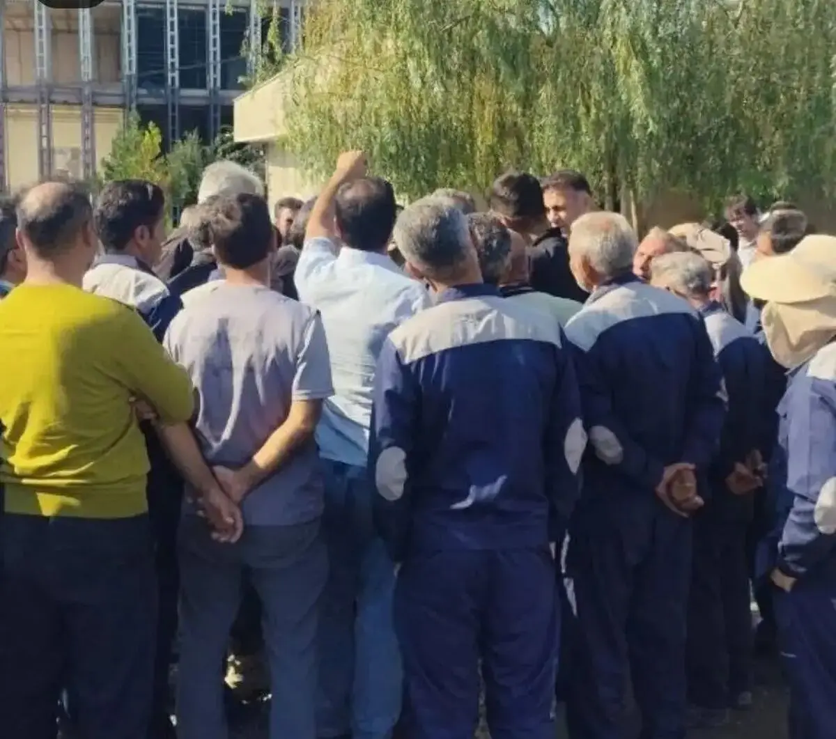 تجمع کارگران انتقالی شرکت «کشت صنعت خوشه صبا»| مطالبات ۱۵۰ کارگر معوق ماند!
