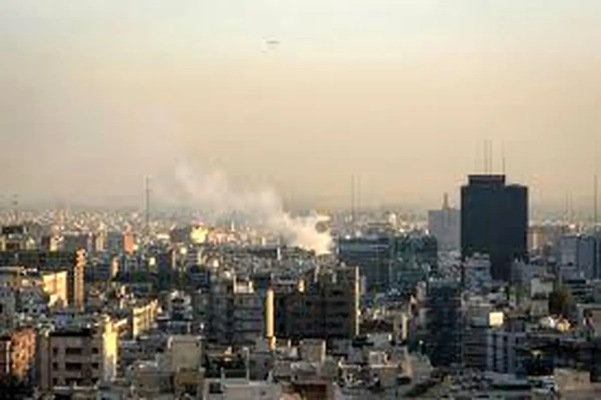 دلیل دود در آسمان تهران چه بود؟