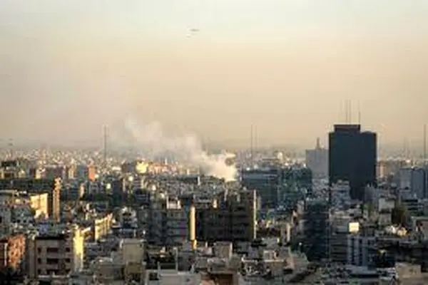 دلیل دود در آسمان تهران چه بود؟