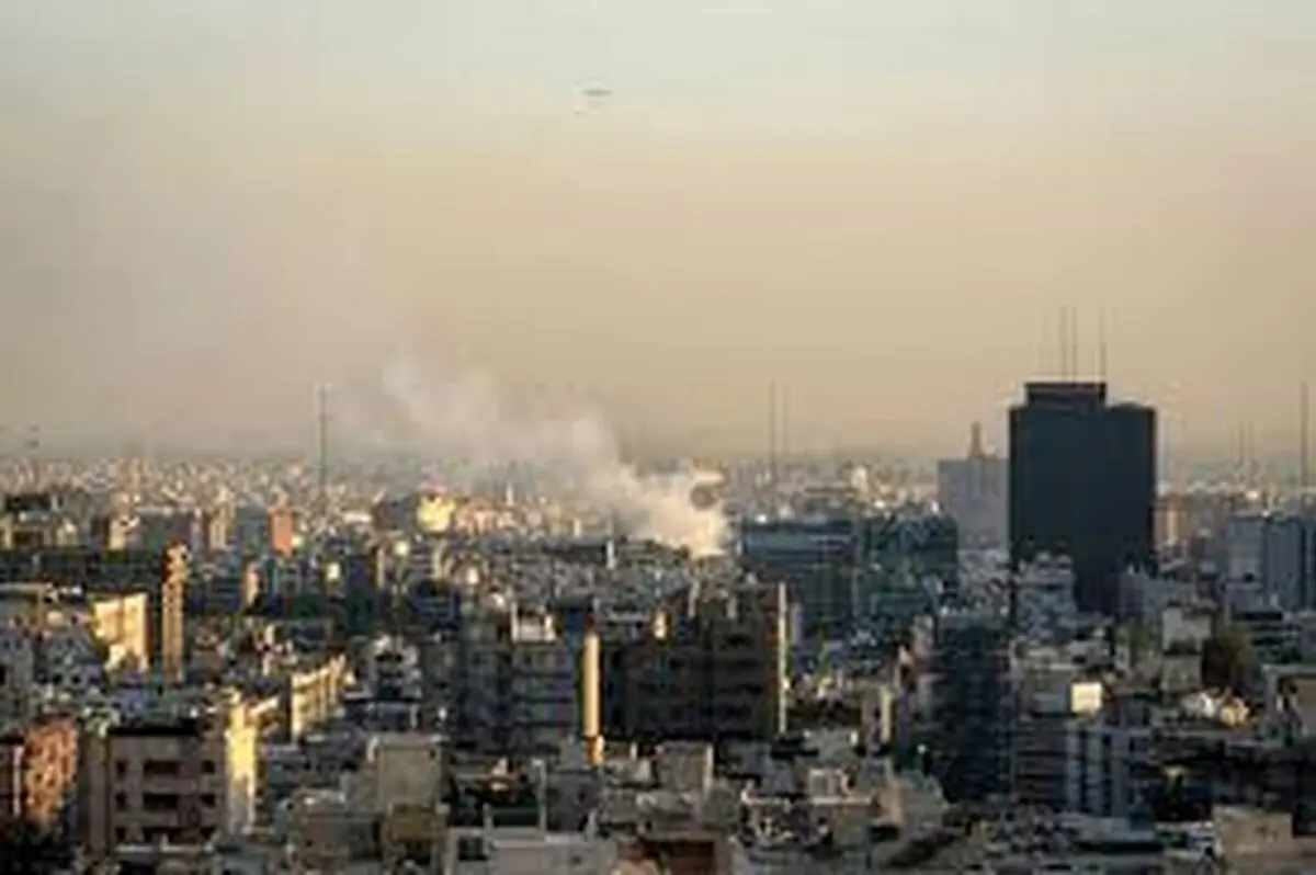 دلیل دود در آسمان تهران چه بود؟