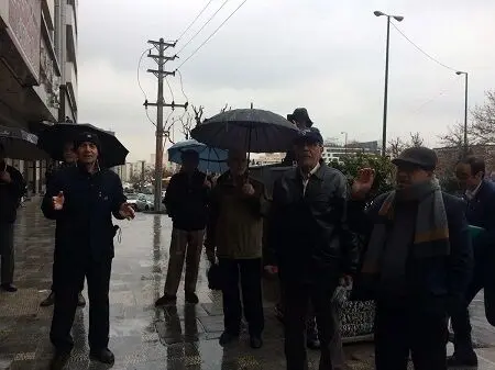 تجمع سراسری بازنشستگان مخابرات ایران + عکس