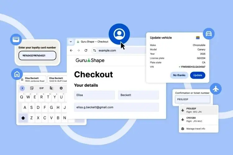 کروم خرید آنلاین را با قابلیت Autofill هوشمندتر می‌ کند
