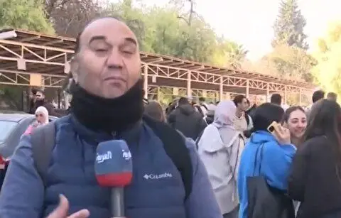 دختران بی‌حجاب در دانشگاه پس از سقوط اسد + ویدیو