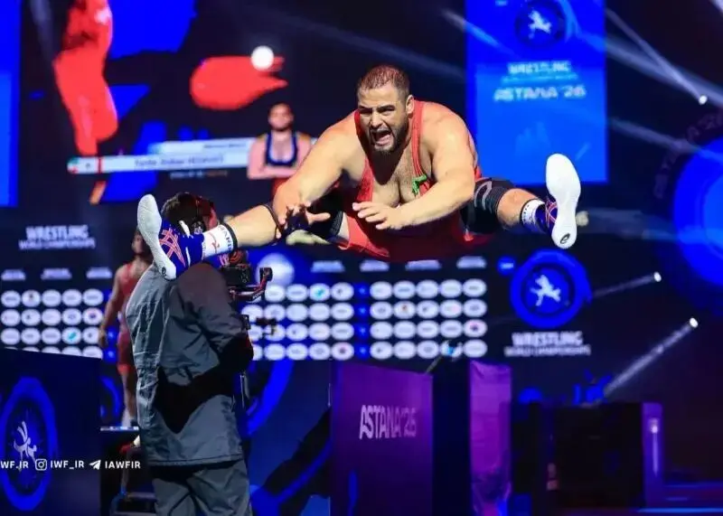 تانک ایرانی آنژیو کرد، ۲ هفته بعد سریعترین طلای تاریخ کشتی را گرفت!