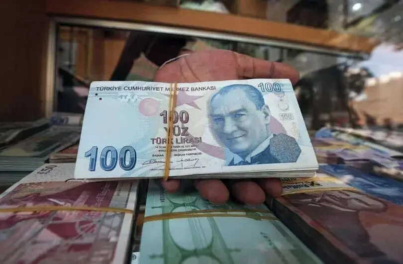 قیمت لیر ترکیه به تومان امروز یکشنبه ۱۹ مهر ۱۴۰۵