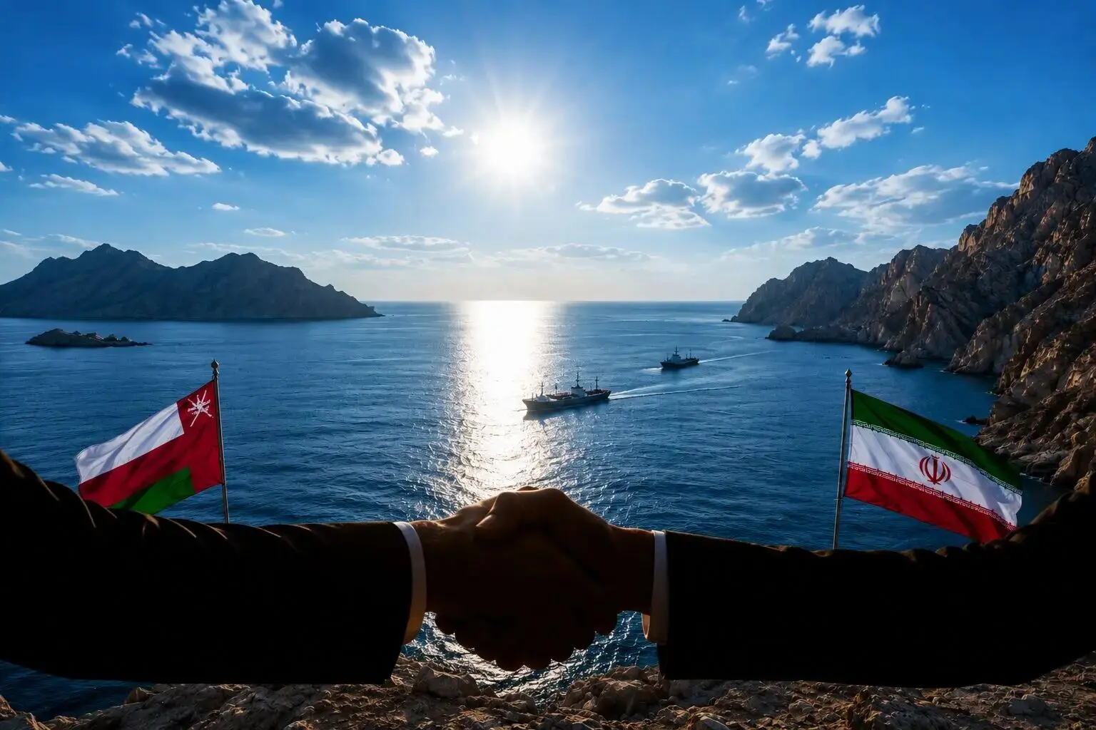تفاهم ایران و عمان درباره مسیر موقت کشتیرانی