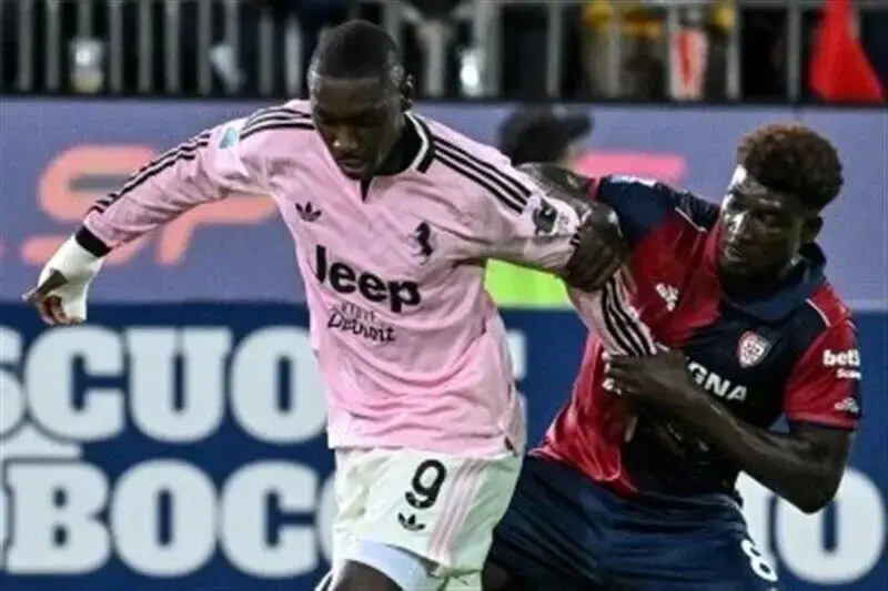 فرار یوونتوس از شکست در خانه کالیاری