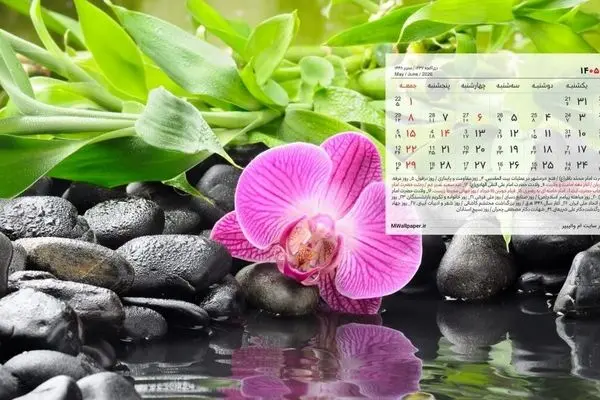 تقویم خرداد ۱۴۰۵ به همراه مناسبت‌ها | ۷ روز تعطیل رسمی در راه است 