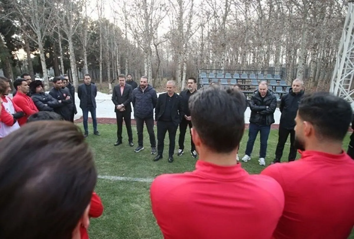 اسماعیل کارتال در تمرین پرسپولیس: فردا باید پیروز باشید