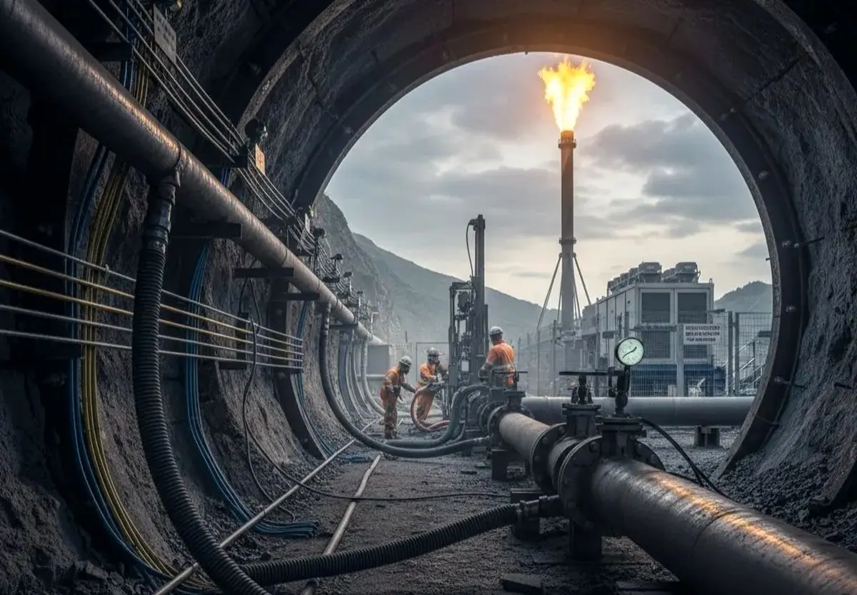 کاربرد گاز متان در معدن زغال سنگ