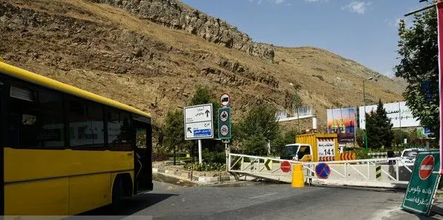 جاده چالوس از ساعت ۱۴ یکطرفه می شود
