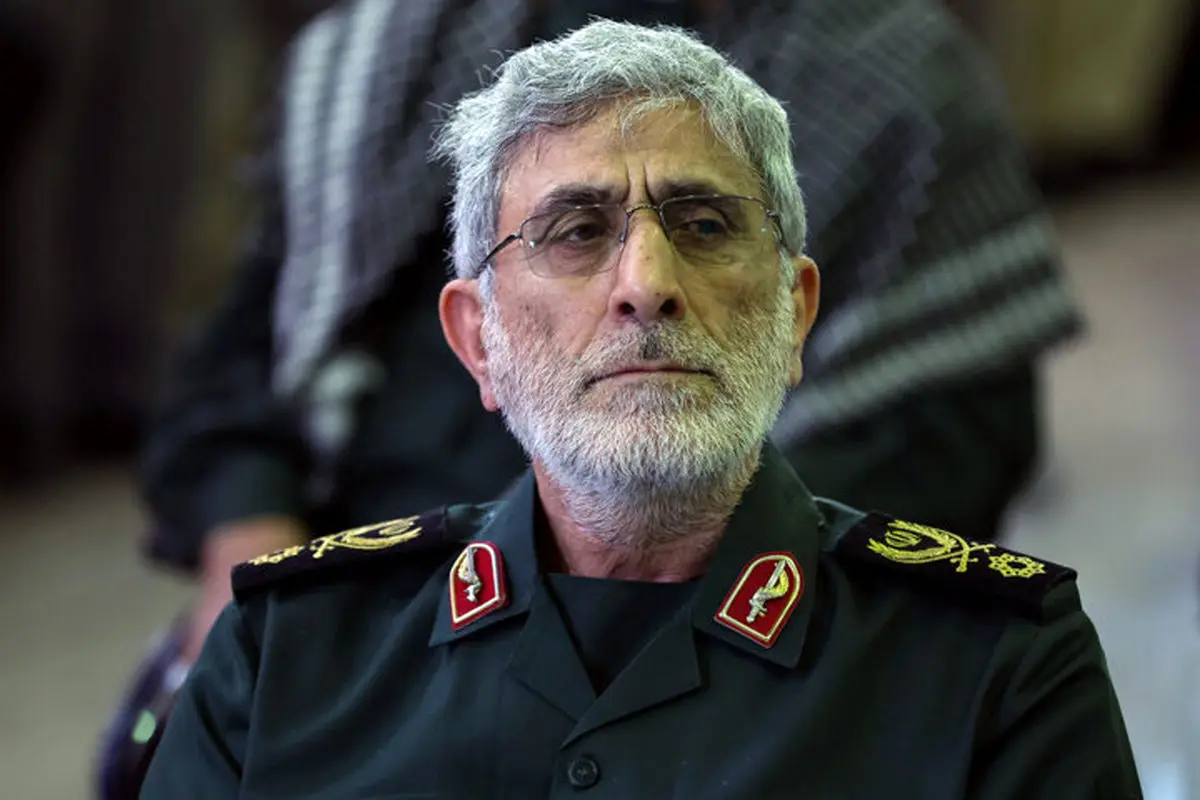 خبر فوری؛ سردار قاآنی در مراسم تشییع شهید نیلفروشان حاضر شد + ویدیو
