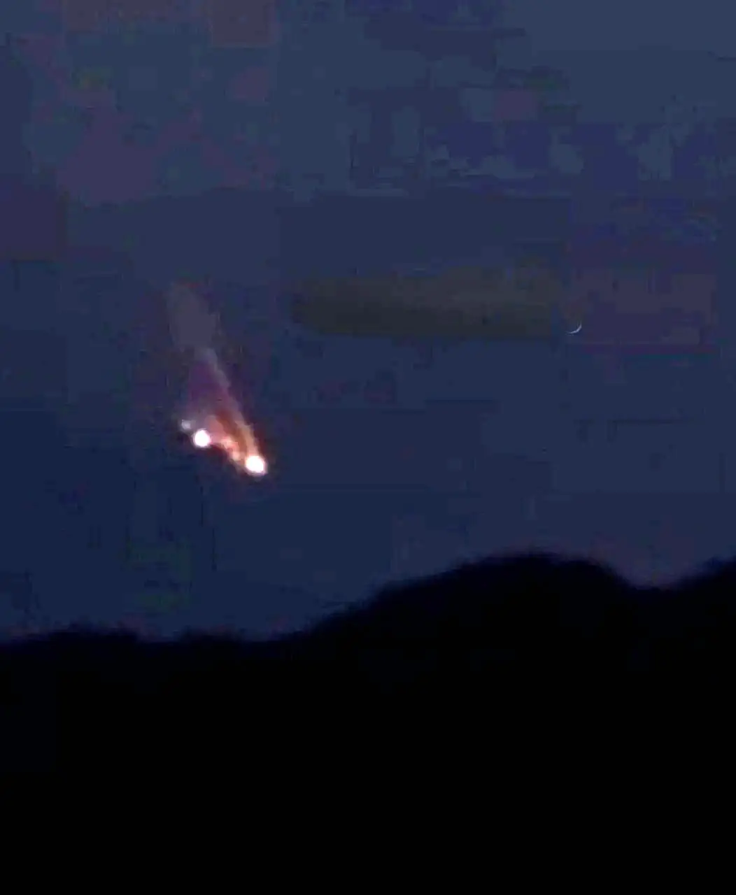 ادعای انهدام یک پهپاد در آسمان کرمانشاه 