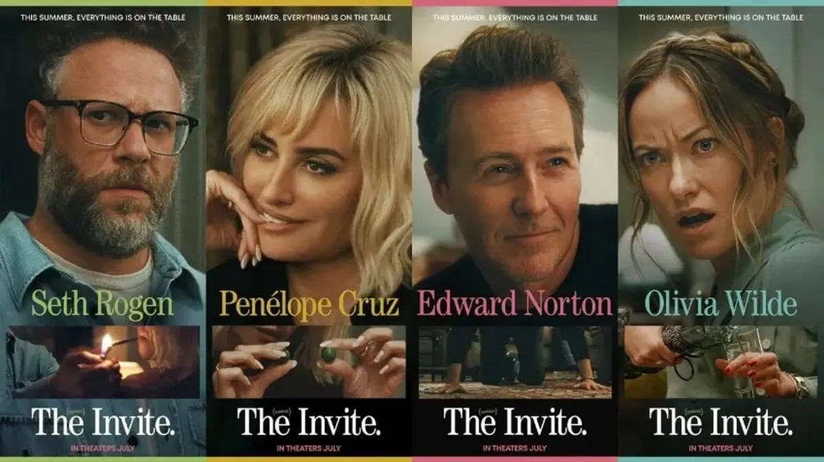 فیلم دعوت (معرفی و نقد) The Invite 2026: بحران رابطه با ست روگن، پنه‌لوپه کروز، ادوارد نورتون و اولیویا وایلد!
